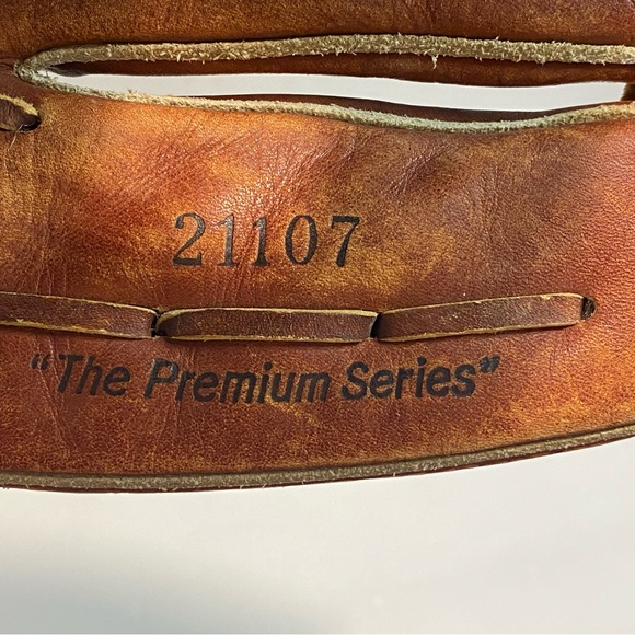 Rawlings Leather Baseball Glove Adult Left Premium Series brown - Picture 6 of 6